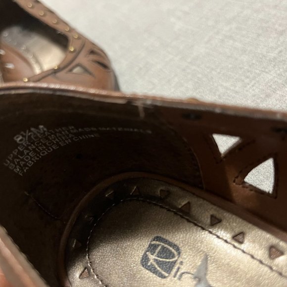 Rinaldi Open toe Women's Low Wedge Size 8.5 - Picture 6 of 7